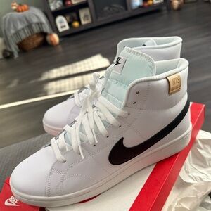Nike White High-Top Sneakers